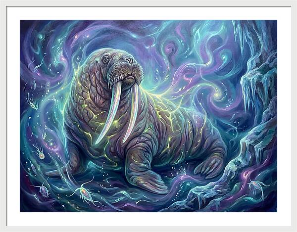 Walrus In Cosmic Waters