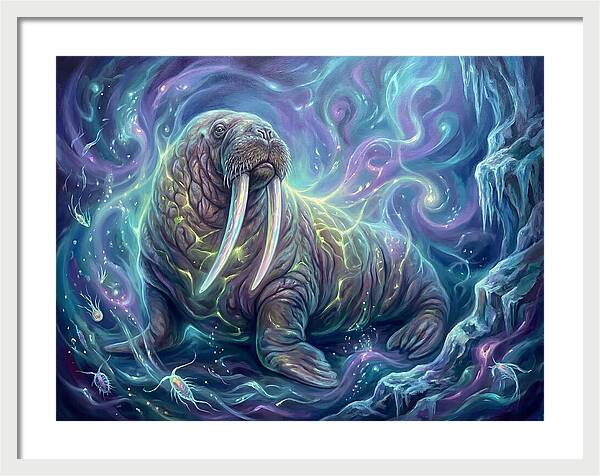 Walrus In Cosmic Waters