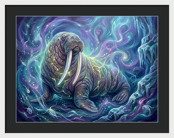 Walrus In Cosmic Waters