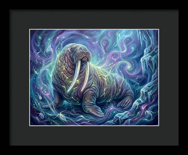 Walrus In Cosmic Waters