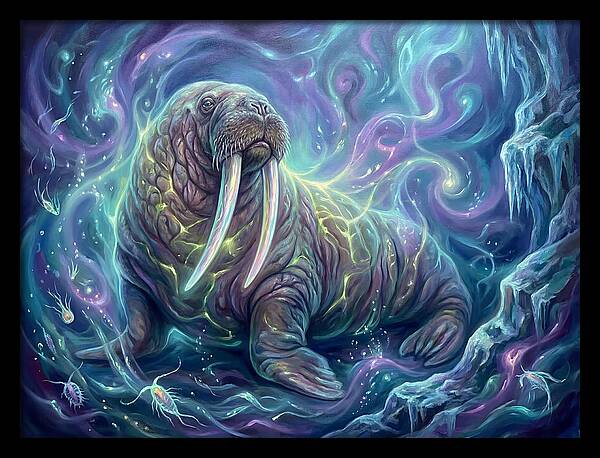 Walrus In Cosmic Waters