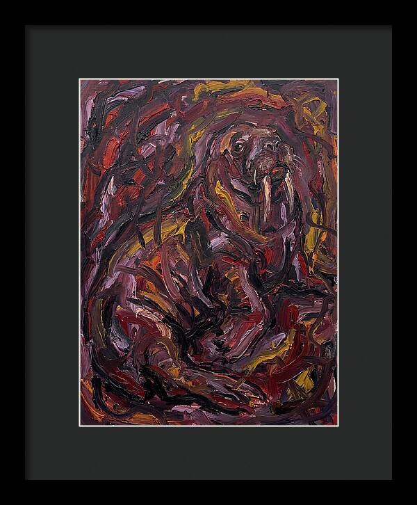 Walrus In Expressionist Style
