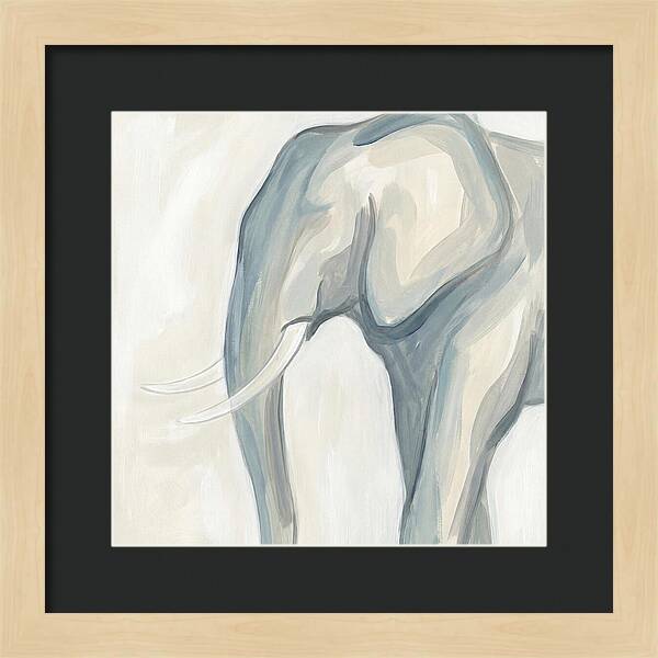 Walrus In Minimalist Style