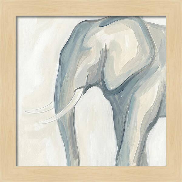 Walrus In Minimalist Style