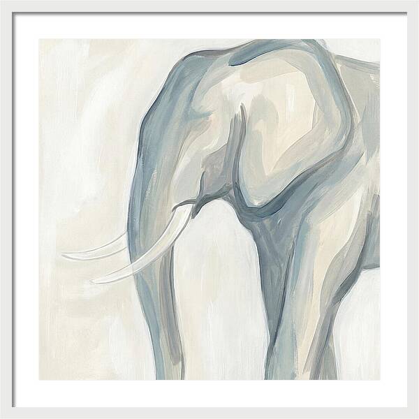 Walrus In Minimalist Style