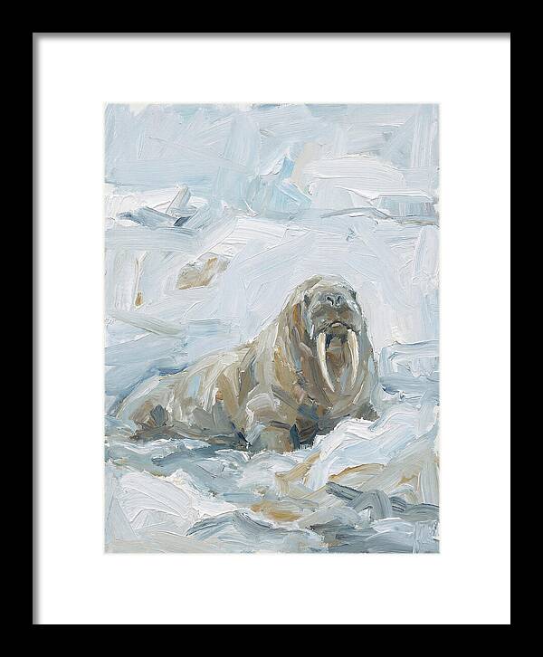 Walrus On Ice
