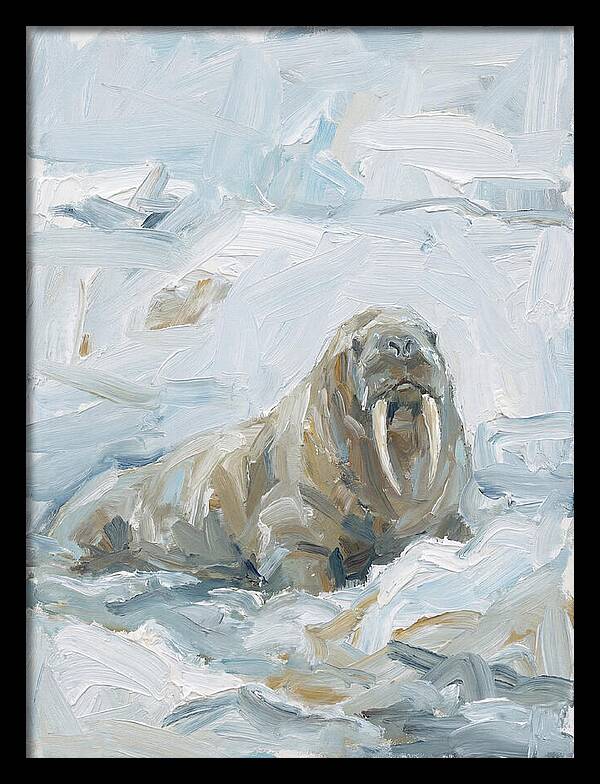Walrus On Ice