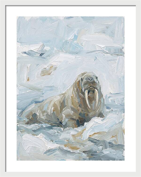 Walrus On Ice