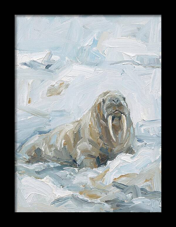 Walrus On Ice