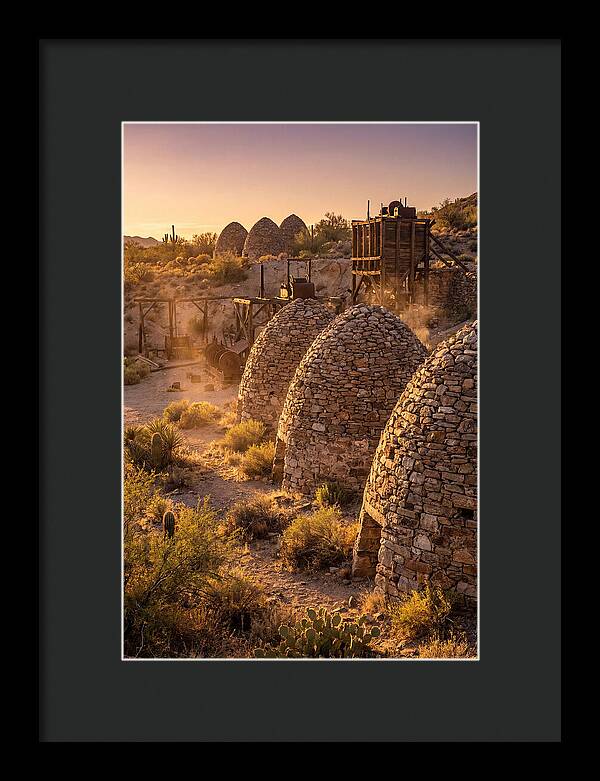 Ward Charcoal Ovens At Dusk