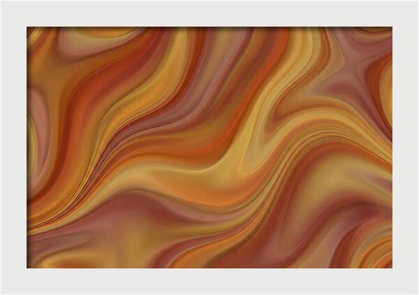 Warm Autumn Fractal Waves
