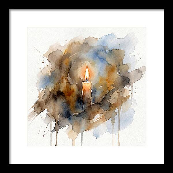 Warm Light Of A Candle