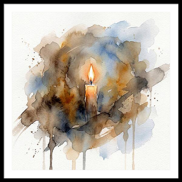 Warm Light Of A Candle