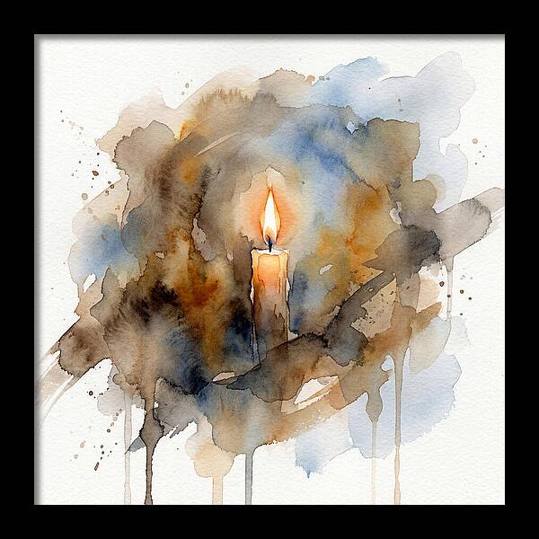Warm Light Of A Candle