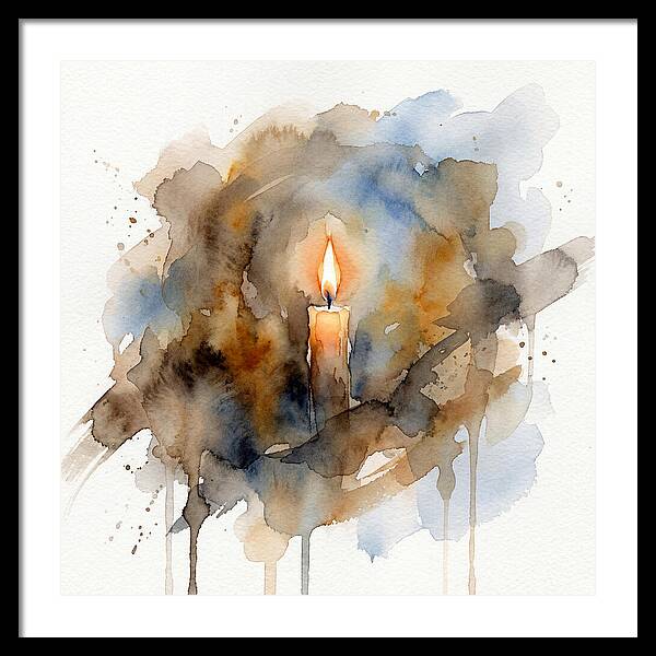 Warm Light Of A Candle