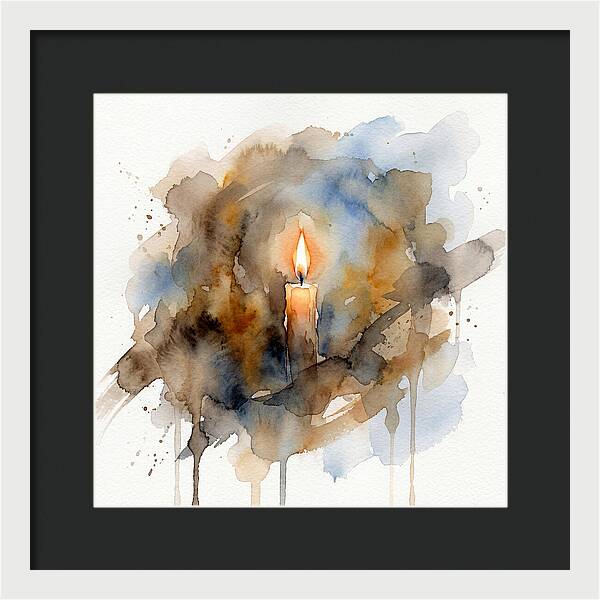 Warm Light Of A Candle