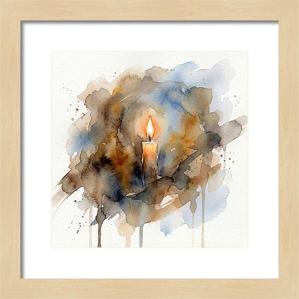 Warm Light Of A Candle