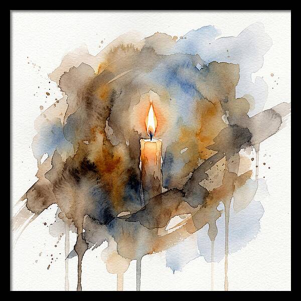 Warm Light Of A Candle