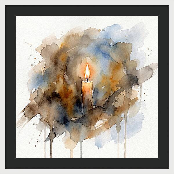 Warm Light Of A Candle