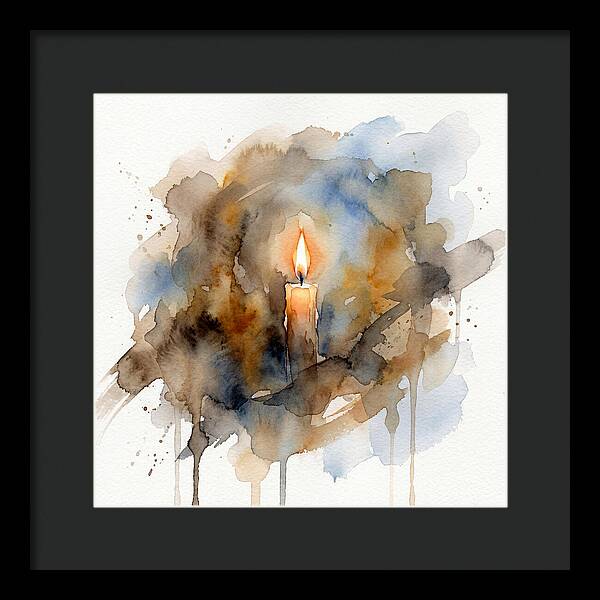 Warm Light Of A Candle