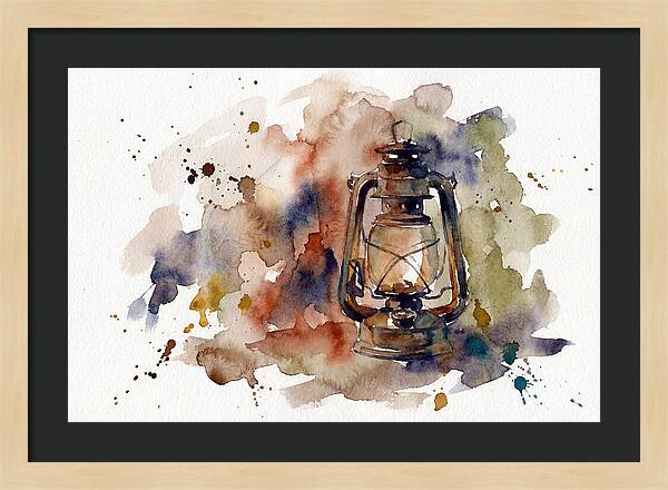 Warmth Of The Oil Lantern