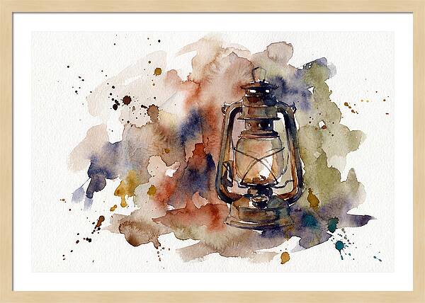 Warmth Of The Oil Lantern