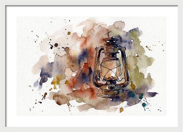 Warmth Of The Oil Lantern