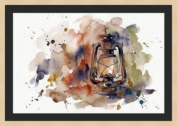 Warmth Of The Oil Lantern
