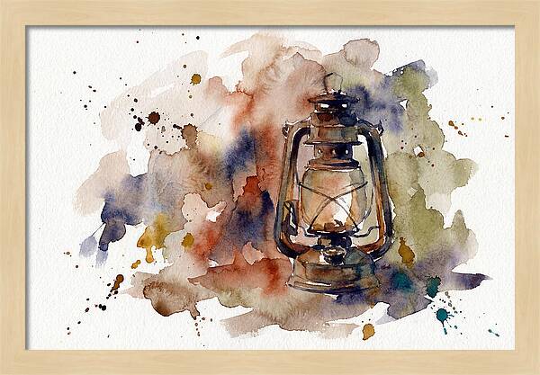 Warmth Of The Oil Lantern