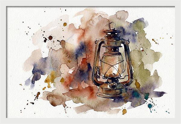 Warmth Of The Oil Lantern