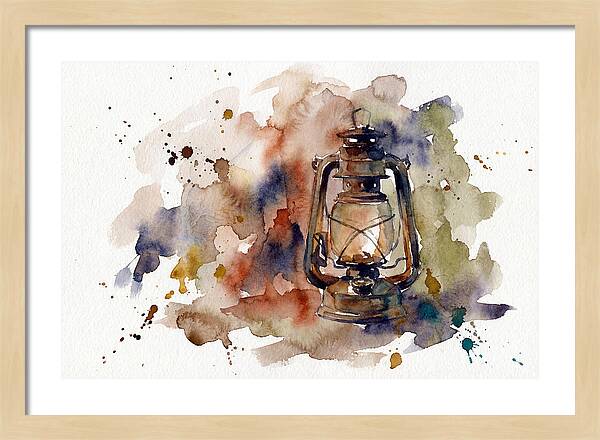 Warmth Of The Oil Lantern