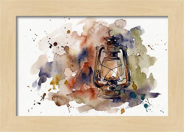 Warmth Of The Oil Lantern
