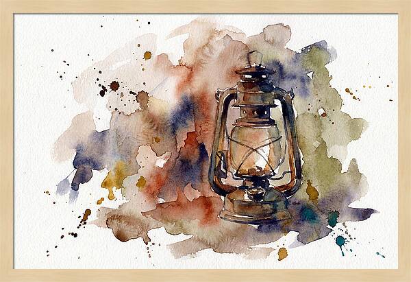Warmth Of The Oil Lantern