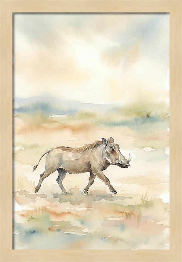 Warthog In Motion