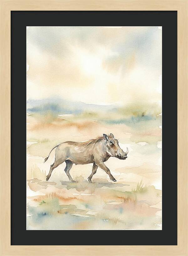 Warthog In Motion