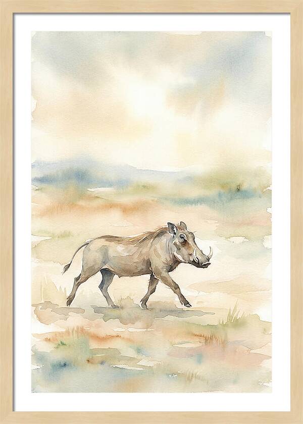 Warthog In Motion