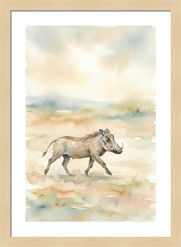 Warthog In Motion