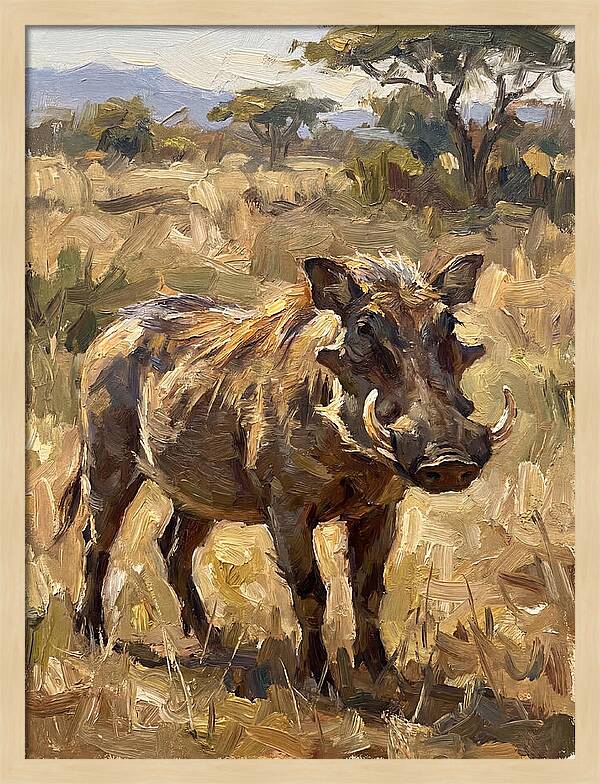 Warthog In The Wild