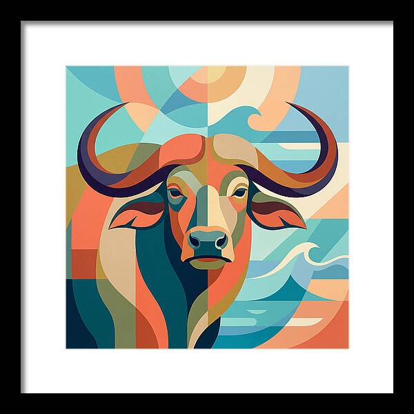 Water Buffalo Portrait