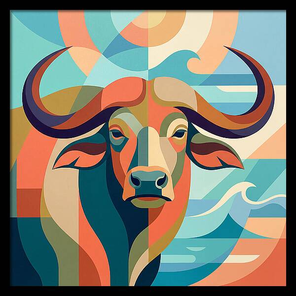 Water Buffalo Portrait