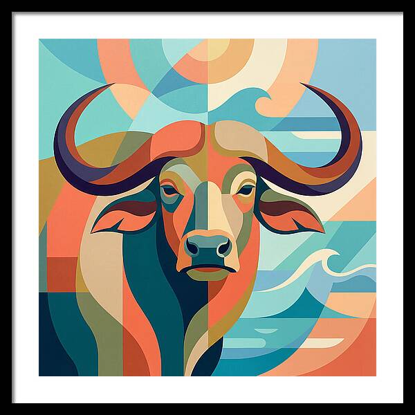 Water Buffalo Portrait