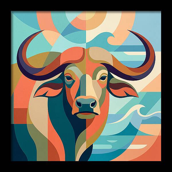 Water Buffalo Portrait