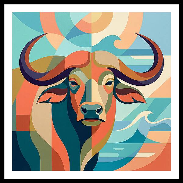 Water Buffalo Portrait
