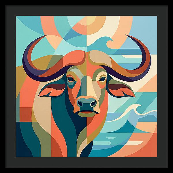 Water Buffalo Portrait