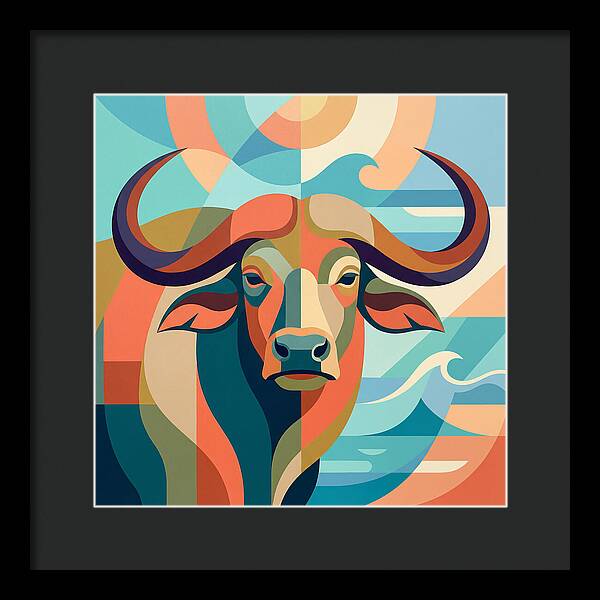 Water Buffalo Portrait