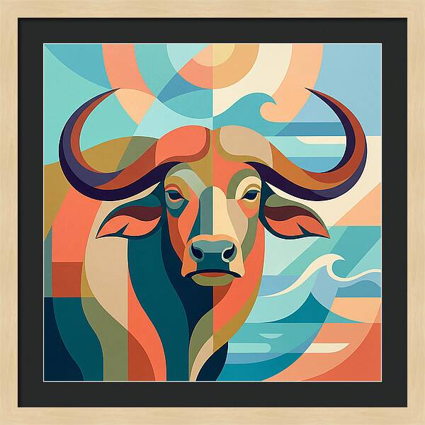 Water Buffalo Portrait