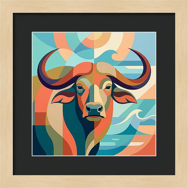 Water Buffalo Portrait
