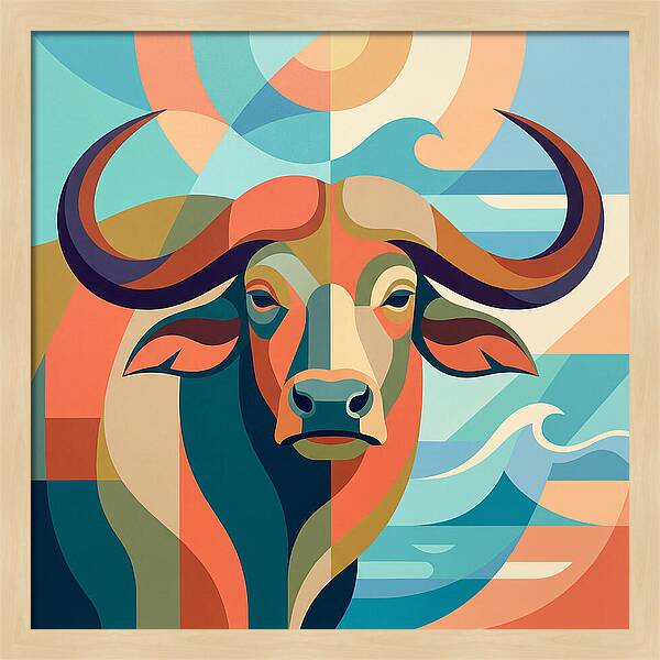 Water Buffalo Portrait