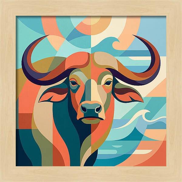 Water Buffalo Portrait