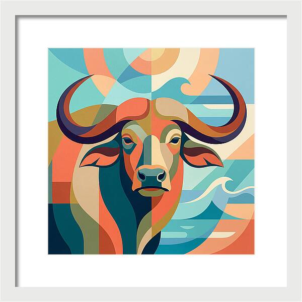 Water Buffalo Portrait